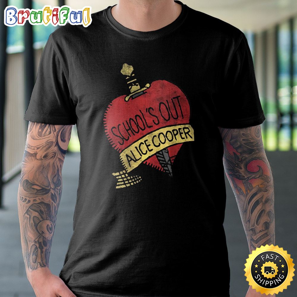 Alice Cooper Captures Life s Best Three Minutes In School s Out Unisex T shirt