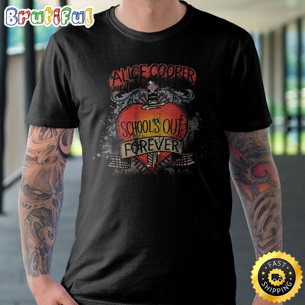 Alice Cooper Schools Out For Summer 2023 Unisex T shirt