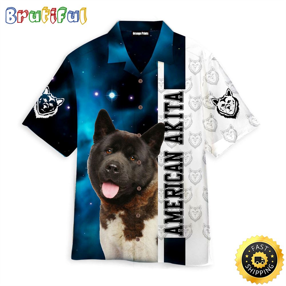 American Akita Dog Hawaiian Shirts Men Dog Hawaiian Shirt Best Gifts For Dog Lovers 1
