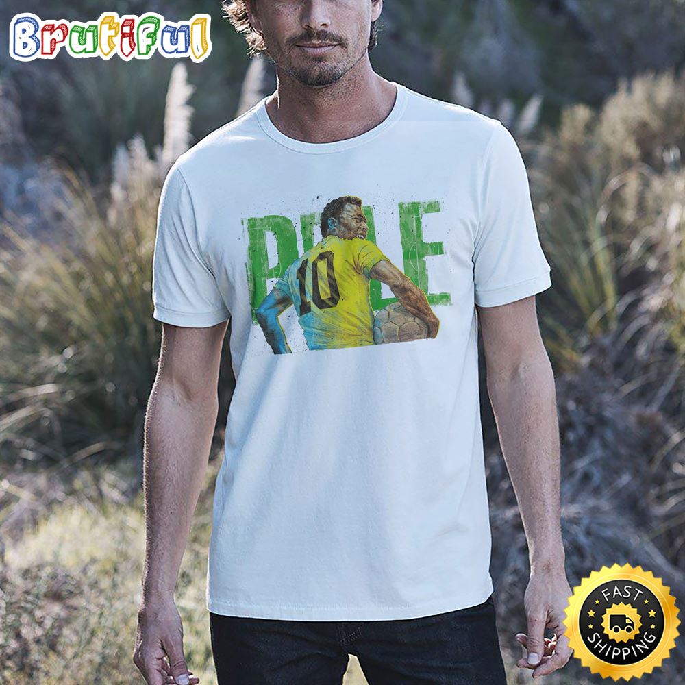 Brazil Pele Captain Football Legend Unisex T Shirt