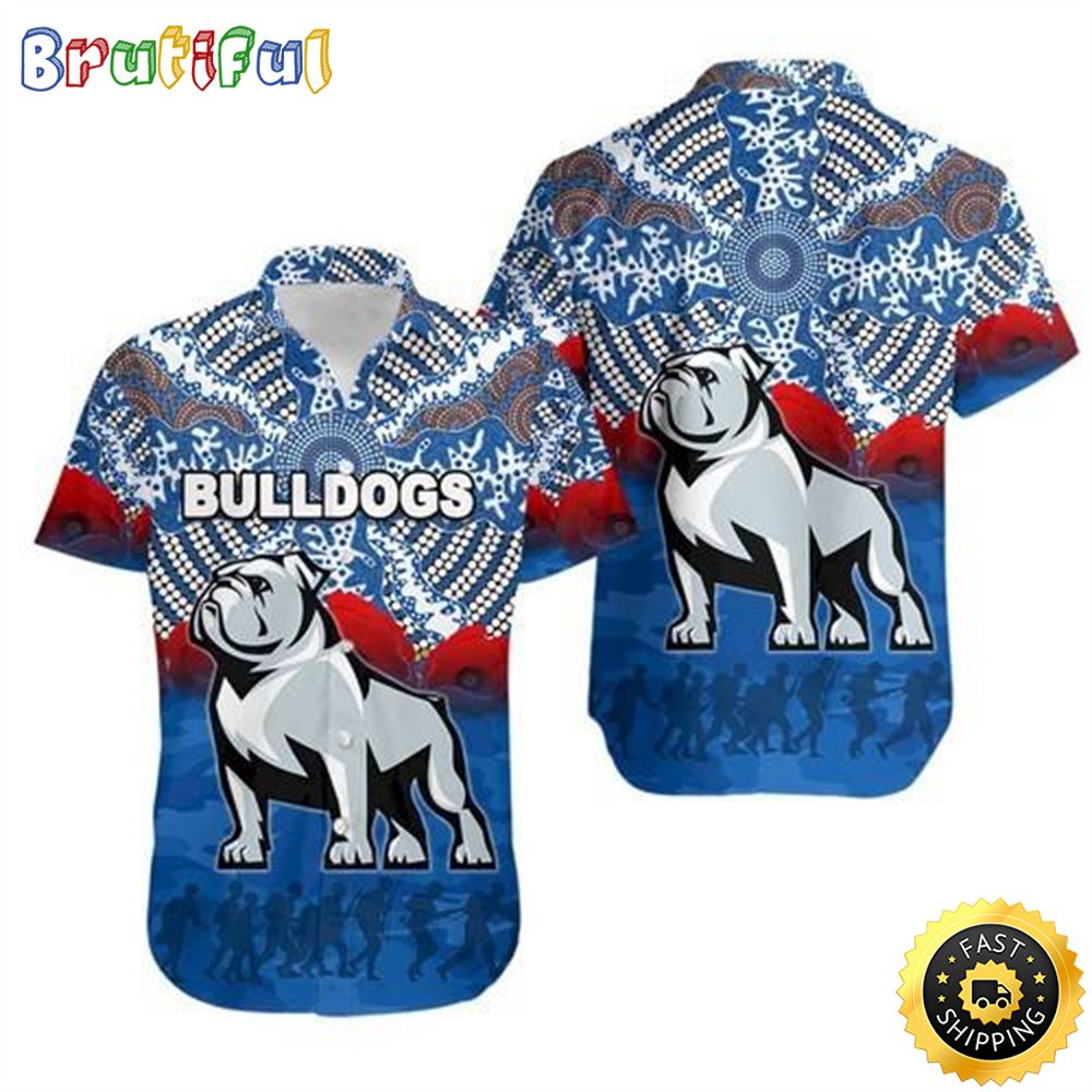 Bulldogs Hawaiian Shirts Men Dog Hawaiian Shirt Best Gifts For Dog Lovers 1