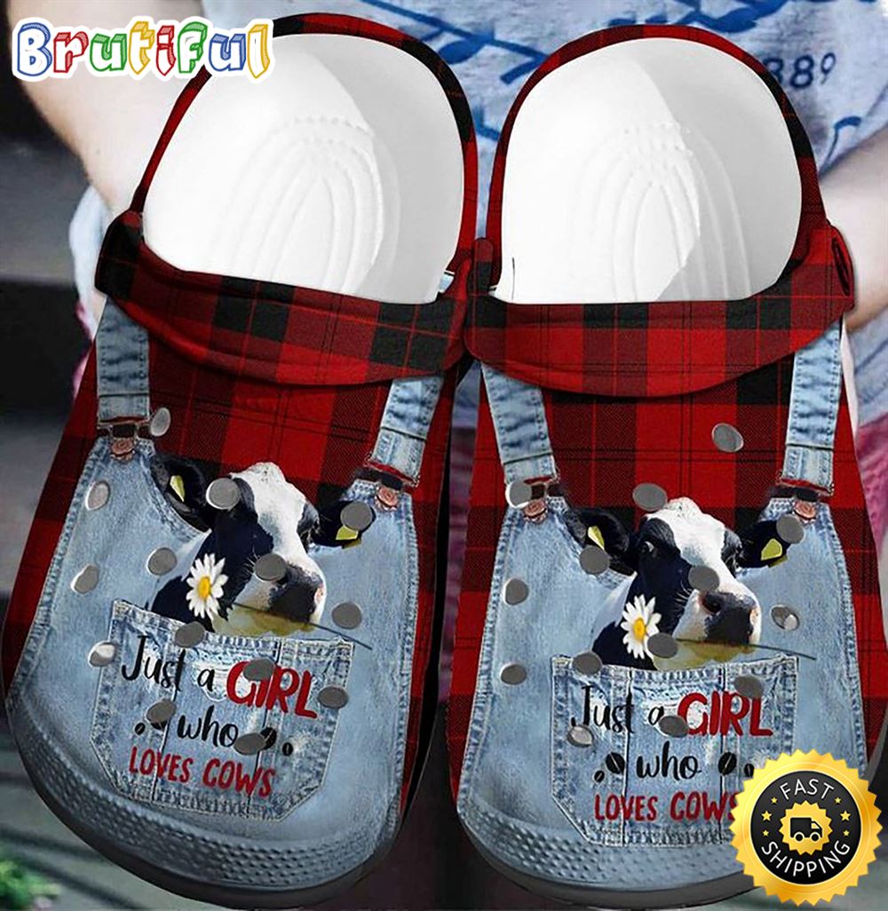Cow Girl Farmer Crocband Crocs Clogs