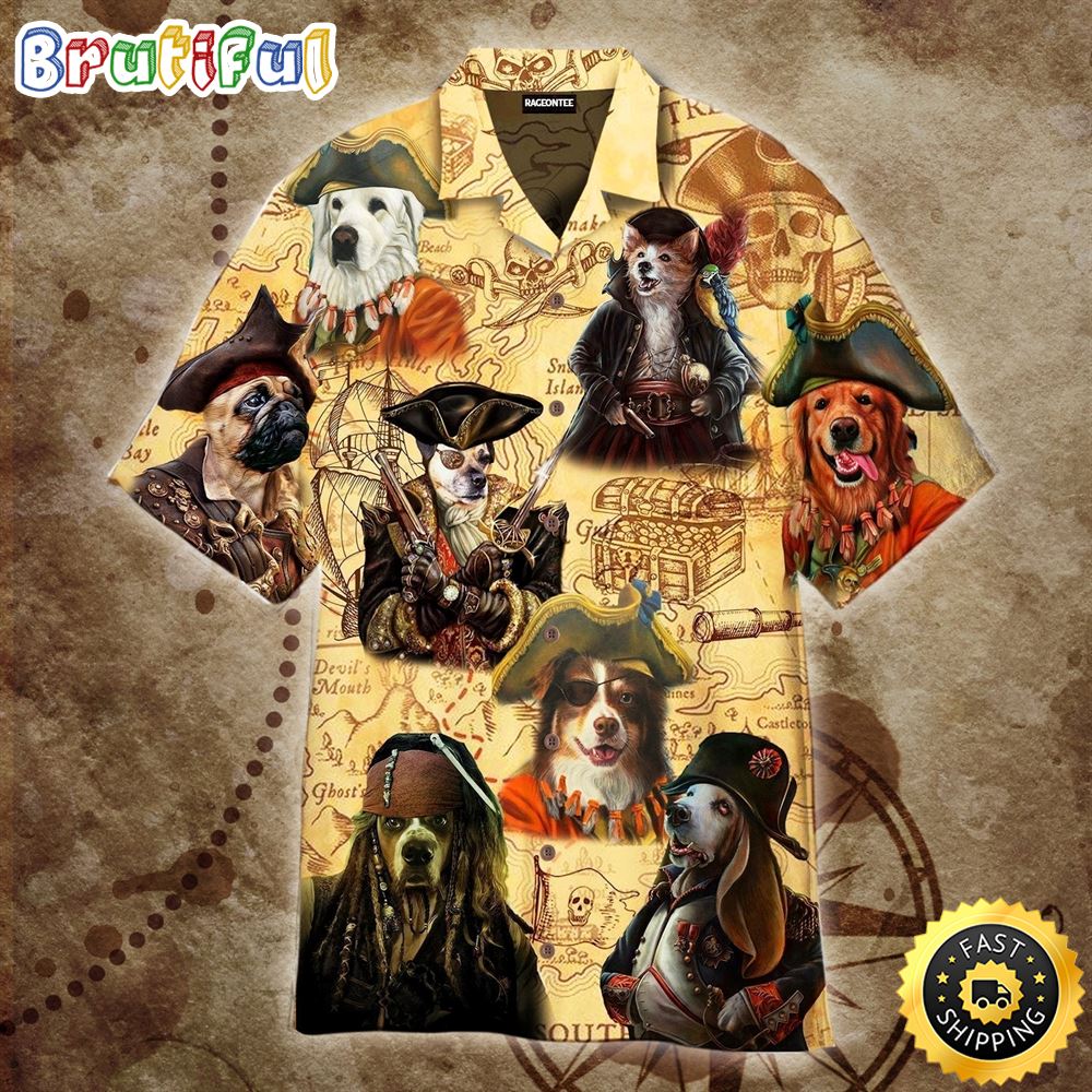 Dangerous Dogs Hawaiian Shirts Men Dog Hawaiian Shirt Best Gifts For Dog Lovers 1