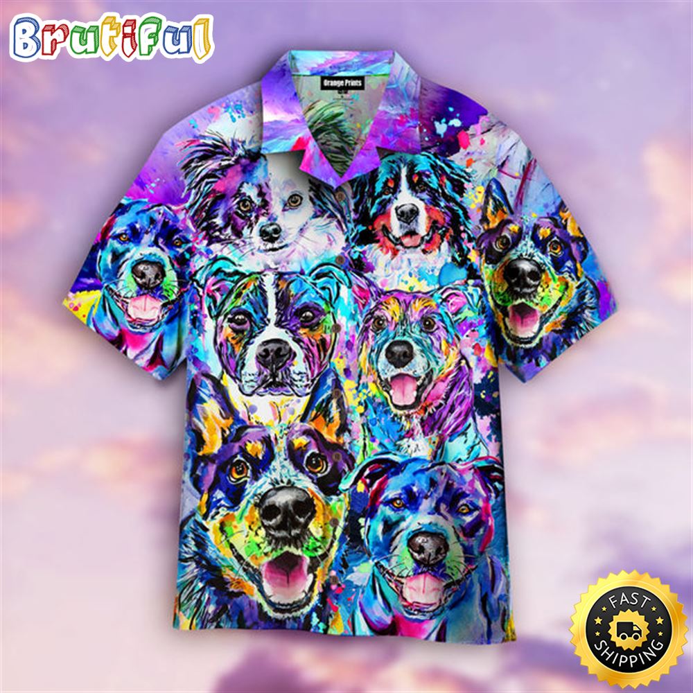 Dog Faces Hawaiian Shirts Men Dog Hawaiian Shirt Best Gifts For Dog Lovers 1