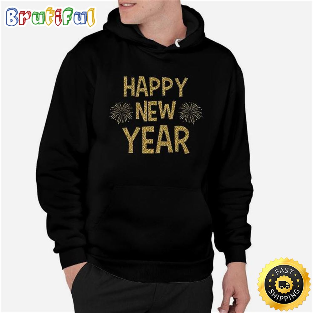 Happy New Year Celebration New Years Eve Unisex Basic T shirt 1