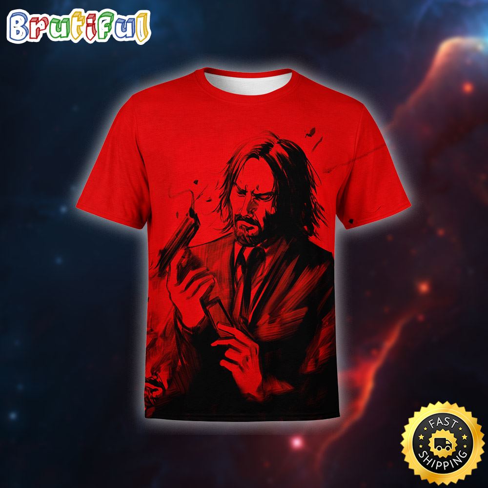John Wick Keanu Reeves All Over Print Shirt