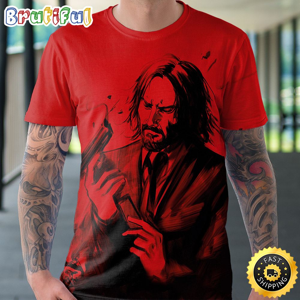 John Wick Keanu Reeves All Over Print Shirt