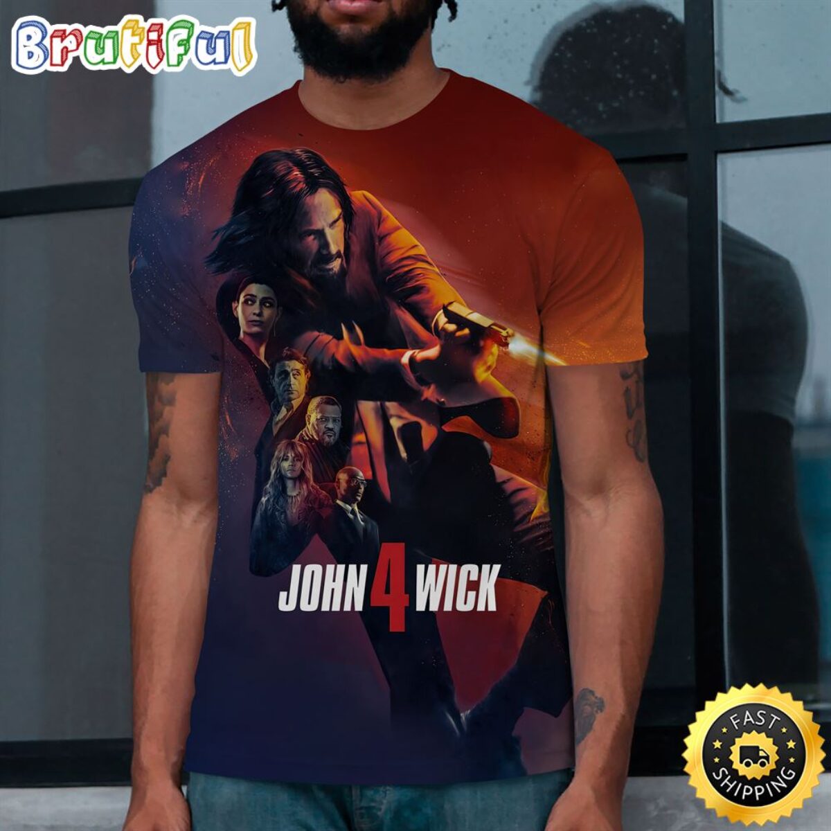 John Wick Chapter Two Tシャツ XL John Wick Chapter Two Tシャツ XL John Wick: Chapter 2 DVD