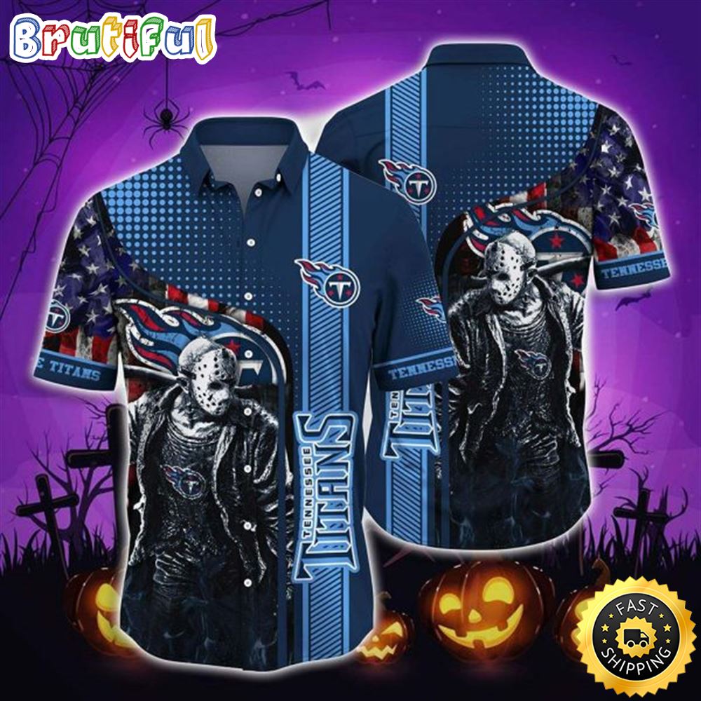 NFL Tennessee Titans Jason Voorhees Hawaiian Shirt