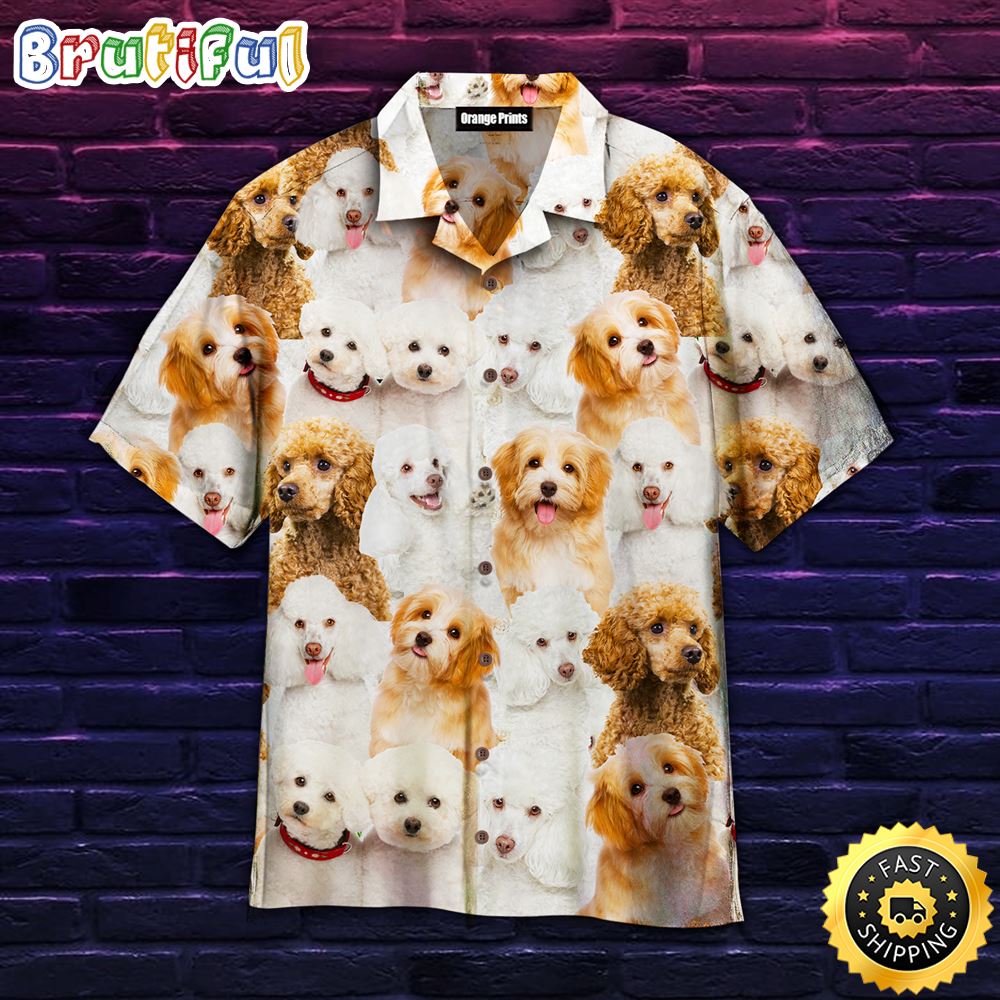 Poodle Funny Dog Hawaiian Shirt Mens Hawaiian Shirt Gifts For Dog Lovers 1