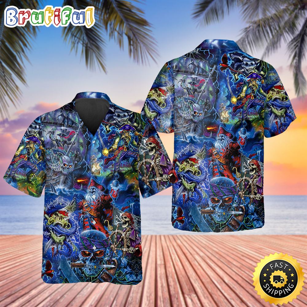 Skull Pirates Hawaiian Shirt Hawaiian Shirt For Men Best Hawaiian Shirts 1