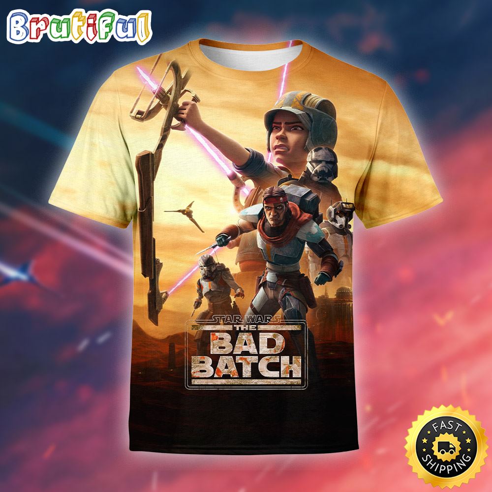 The Bad Batch Season 2 Poster Movies 3d T Shirt All Over Print Shirts