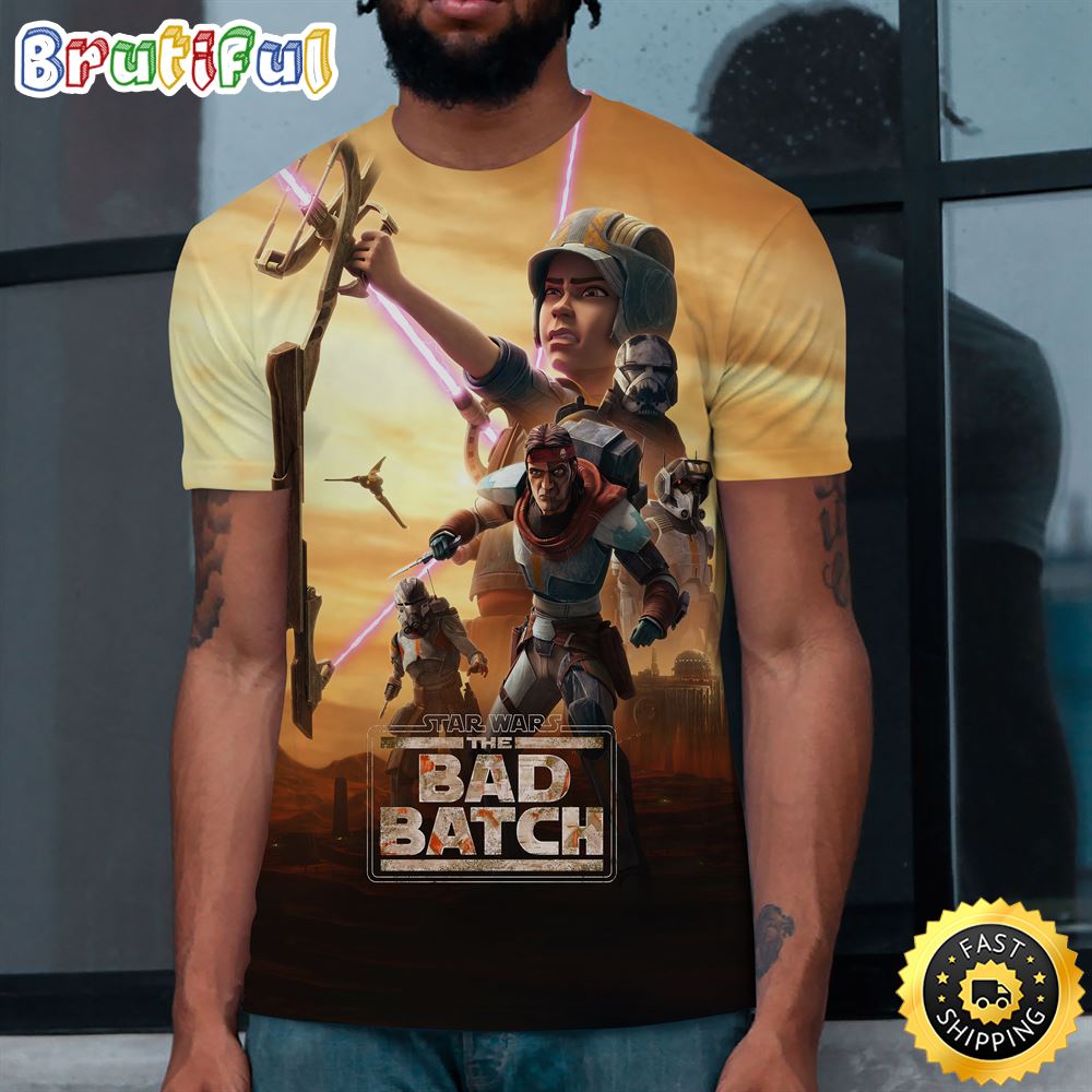 The Bad Batch Season 2 Poster Movies 3d T Shirt All Over Print Shirts