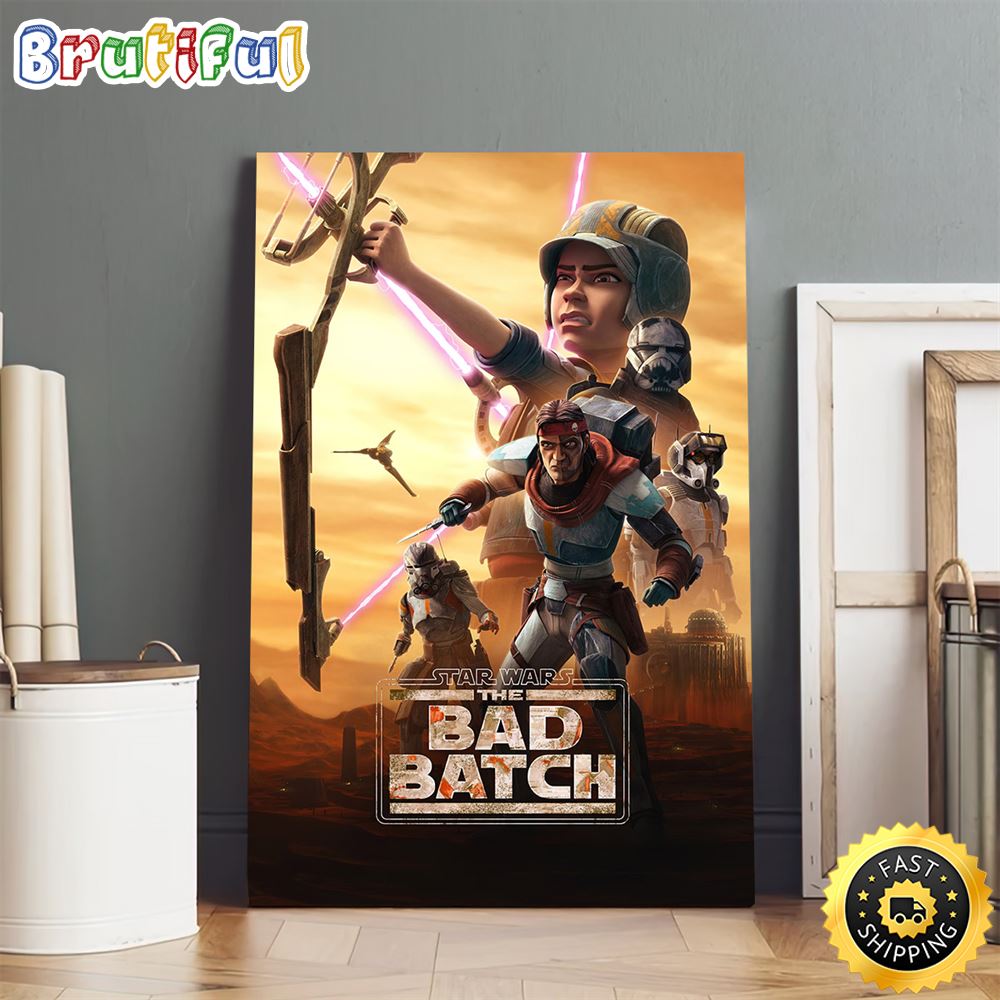 The Bad Batch Season 2 Poster Movies Canvas