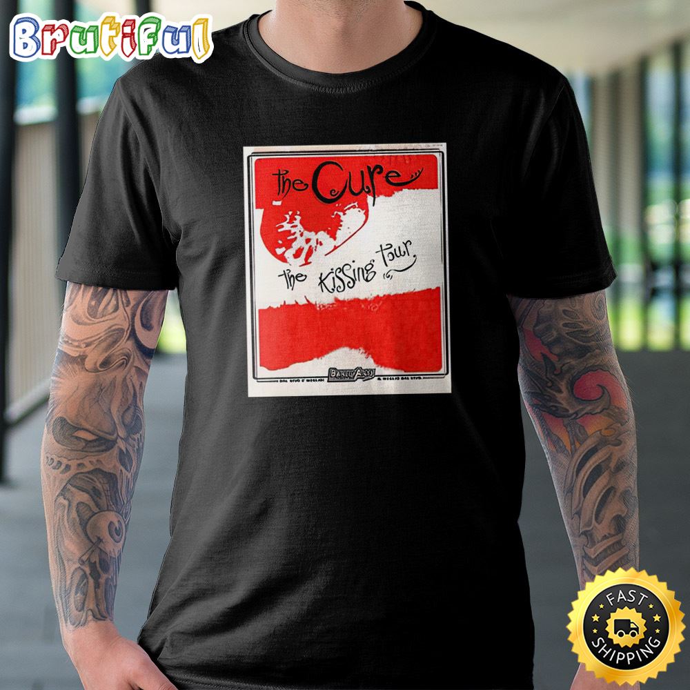 The Cure The Kissing Tour Vinyl 2022 Unisex T shirt