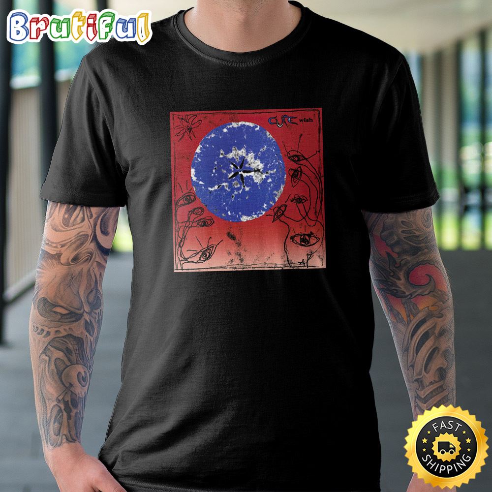 The Cure Tour 2023 Wish 30th Anniversary Reissue Unisex T shirt
