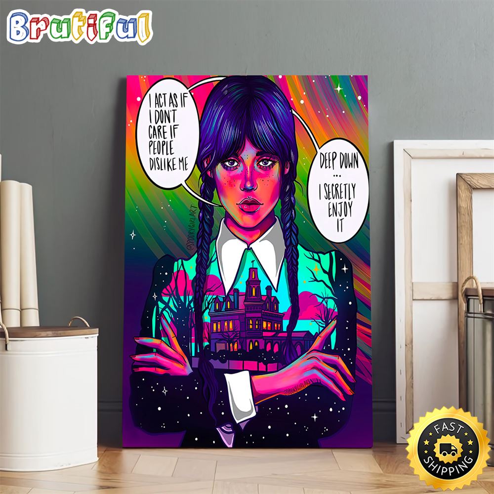 Wednesday 2022 TV Series Best Art Print Poster Canvas