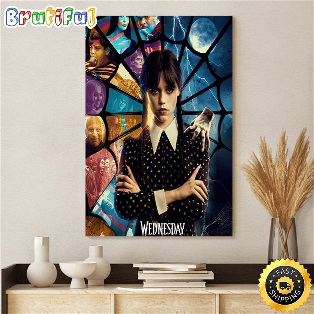 Wednesday Addams New Version 2022 Poster Canvas