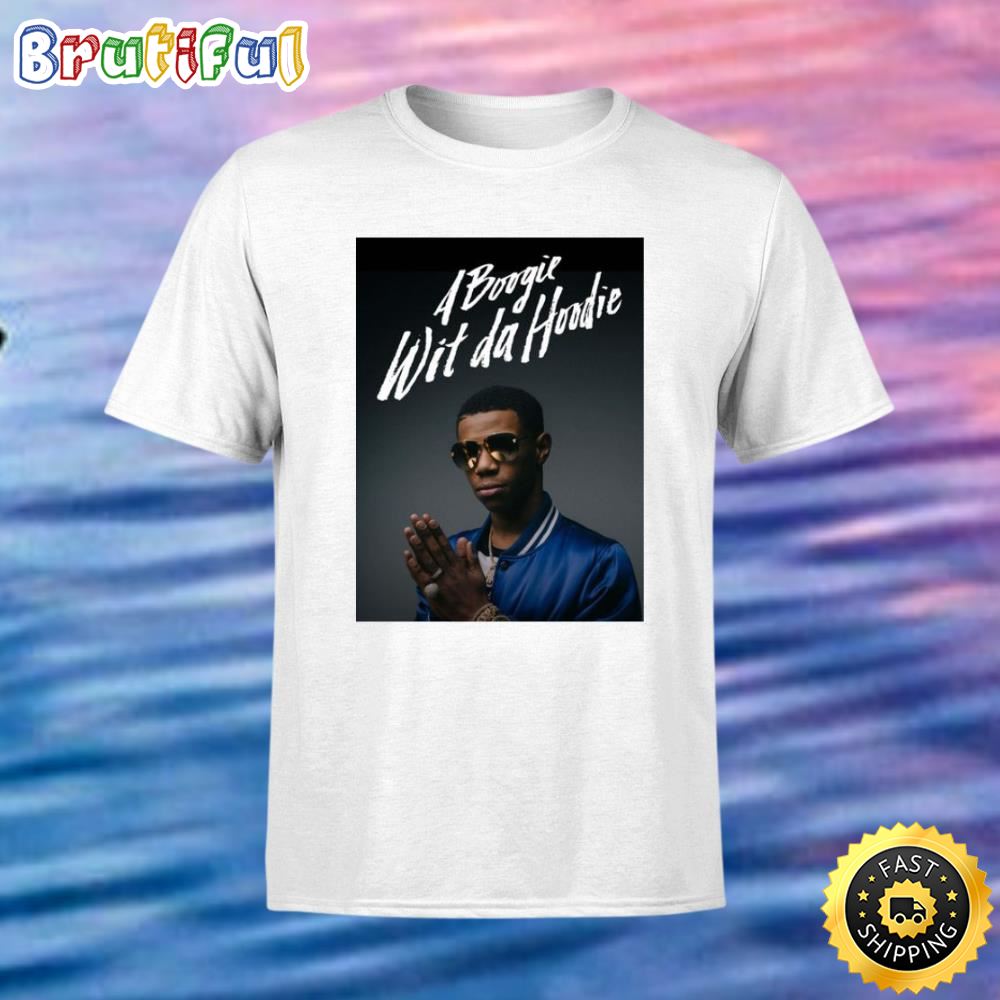 A Boogie Wit Da Hoodie White T shirt