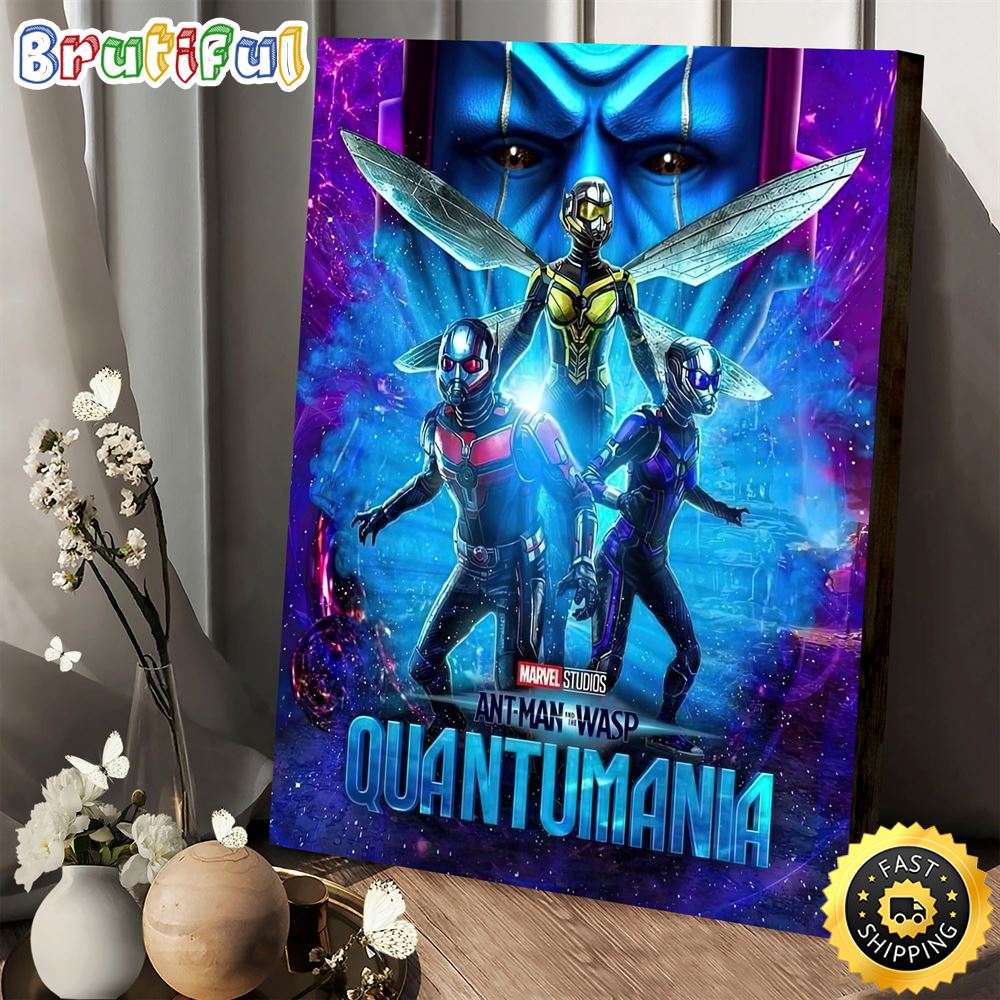 Ant-Man And The Wasp Quantumania February 2023 Poster Canvas