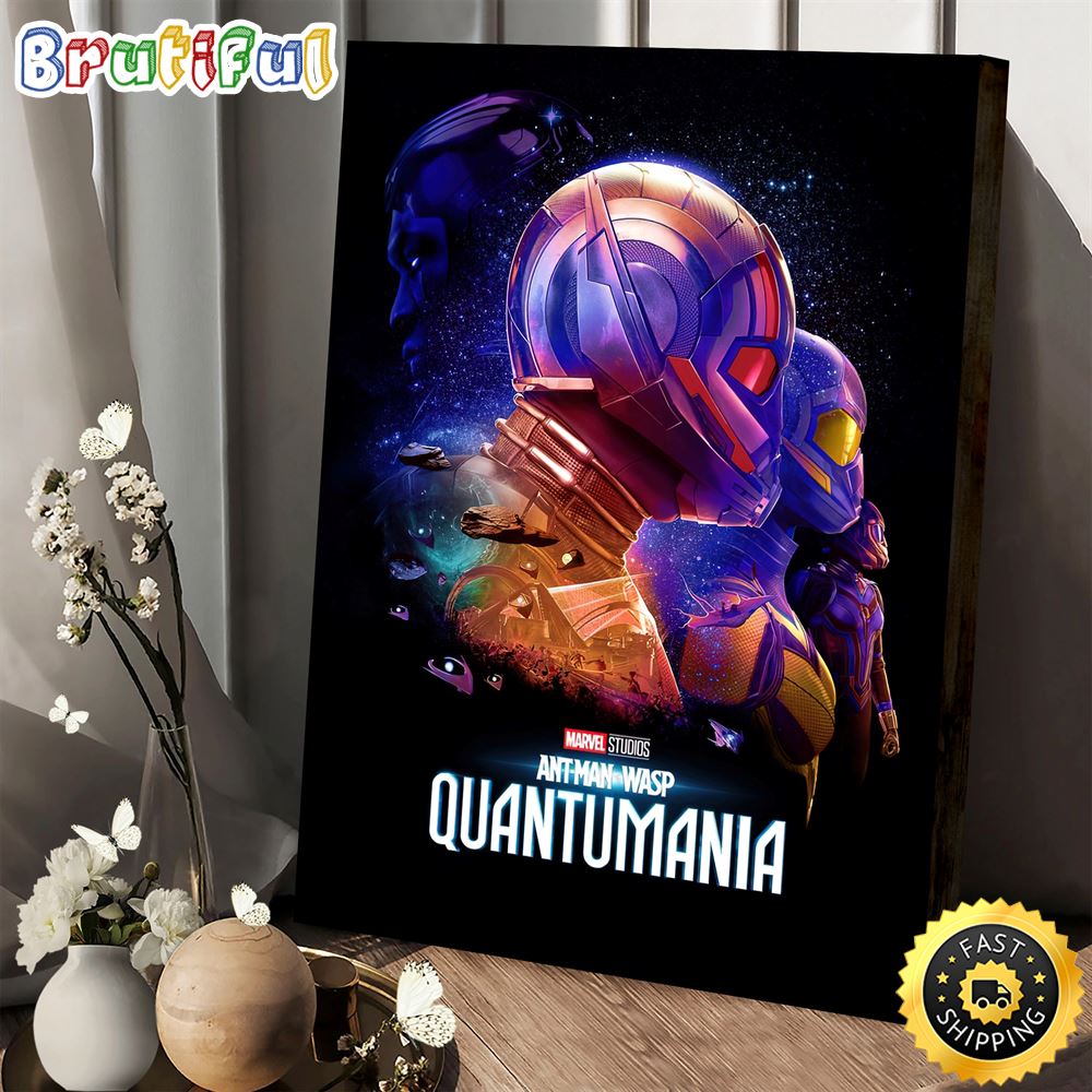 Ant Man And The Wasp Quantumania Official Poster Canvas 1 1