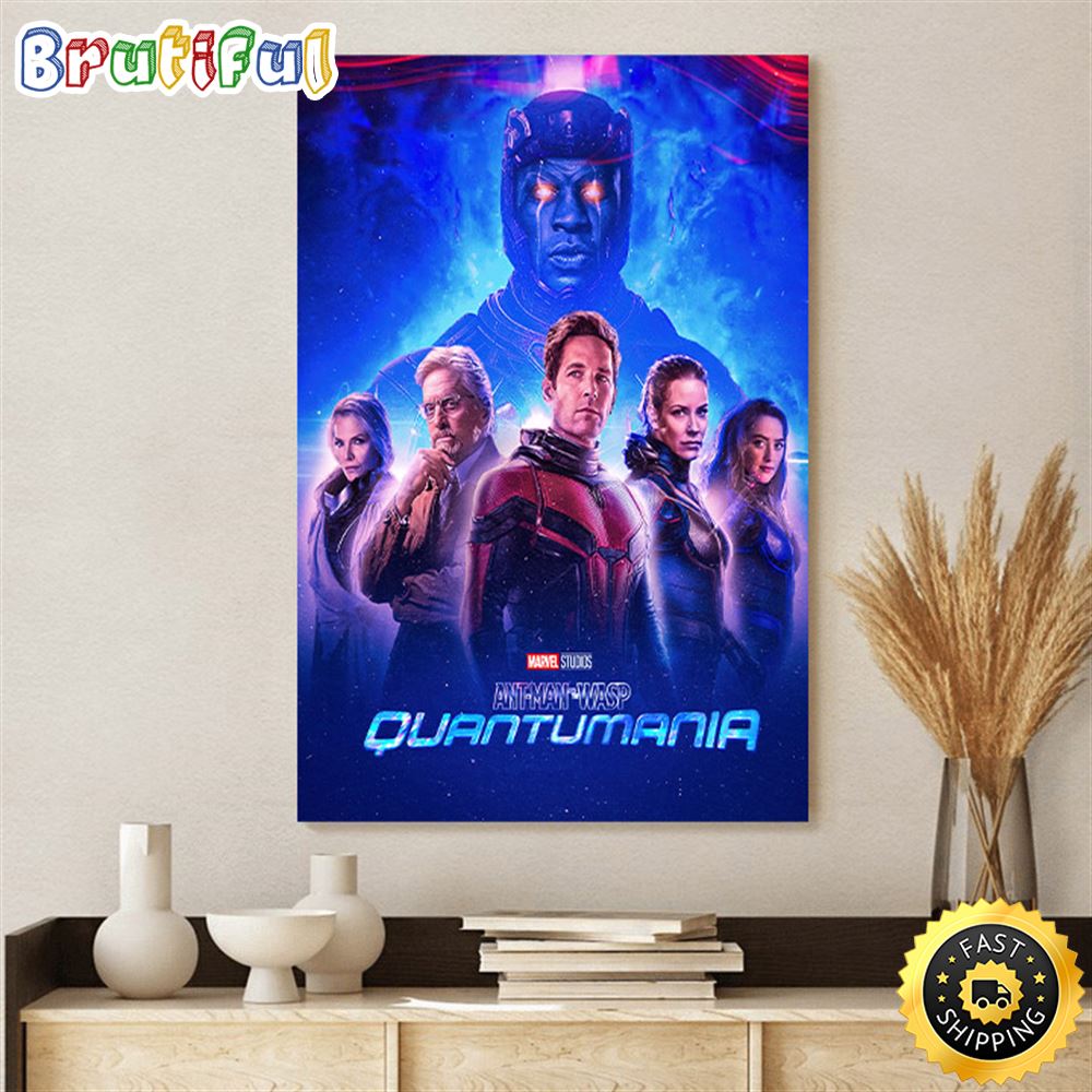 Ant Man And The Wasp Quantumania Marvel Studios New Poster Canvas 1