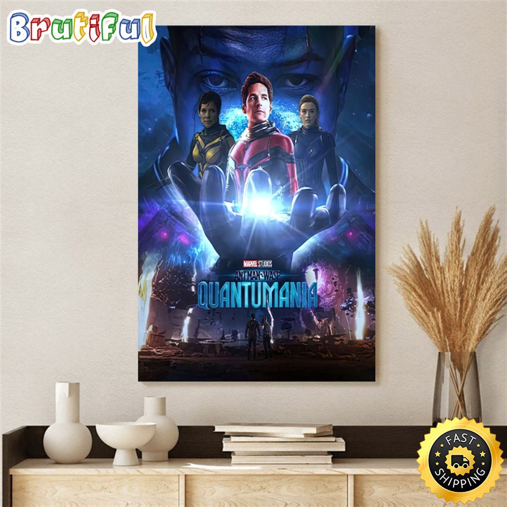 Ant Man And The Wasp Quantumania Marvel Studios Poster Canvas 1