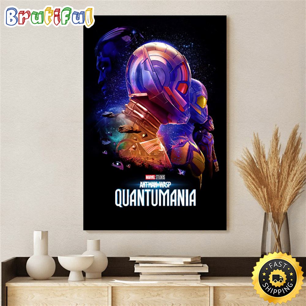 Ant Man And The Wasp Quantumania Official Poster Canvas 1