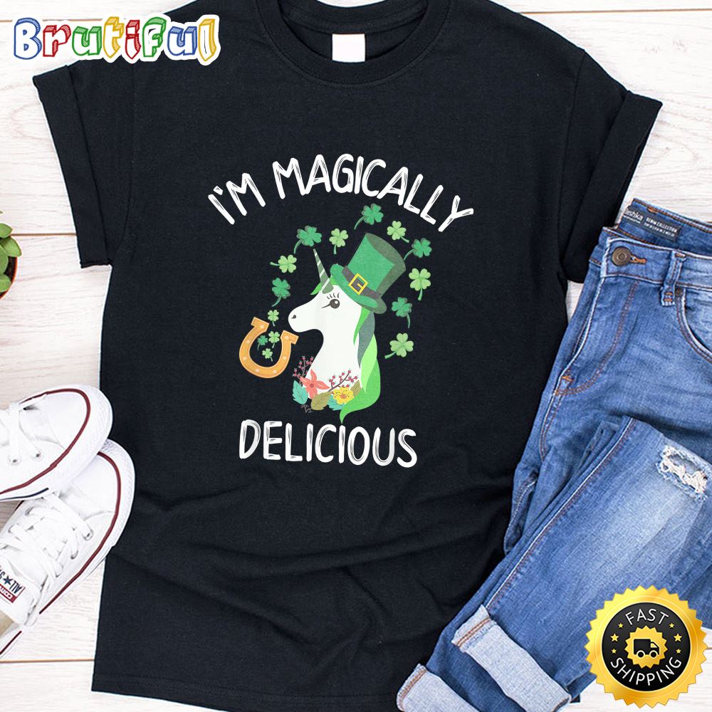 I m Magically Delicious Funny Lepricorn St Patrick Day Shirt