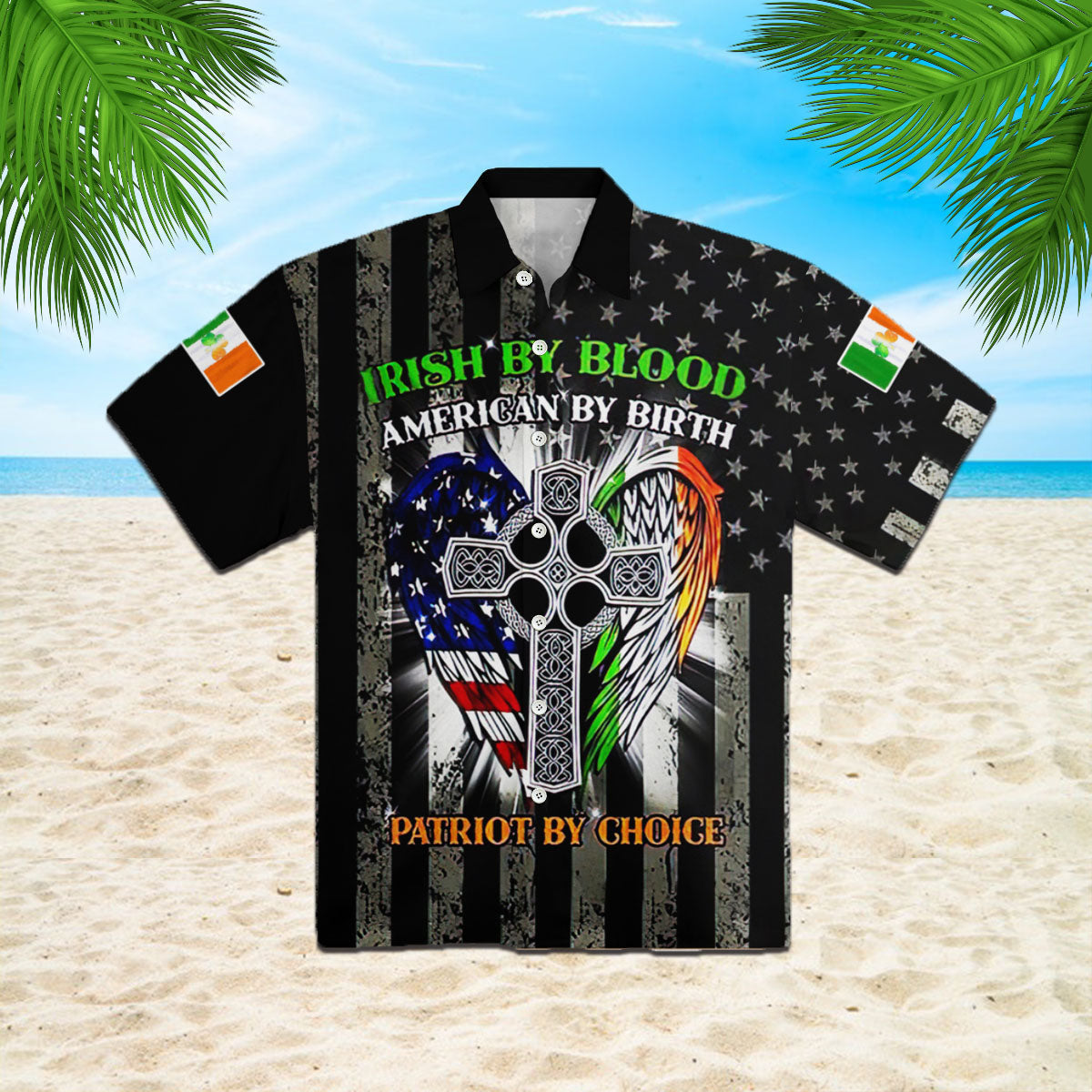Irish St Patricks Day Patricksday Gifts Aloha Hawaiian Shirts 1