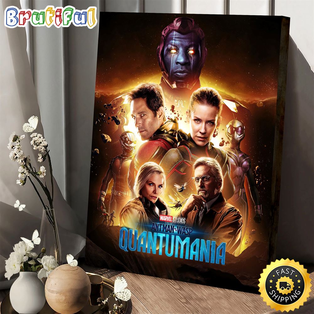 Marvel Studios Quantumania Ant Man And The Wasp Poster Canvas