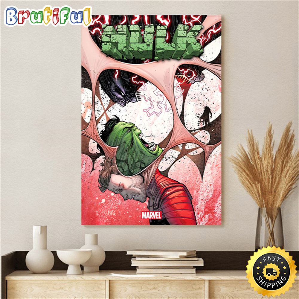 Marvel Comics Hulk Planet Poster Canvas 1