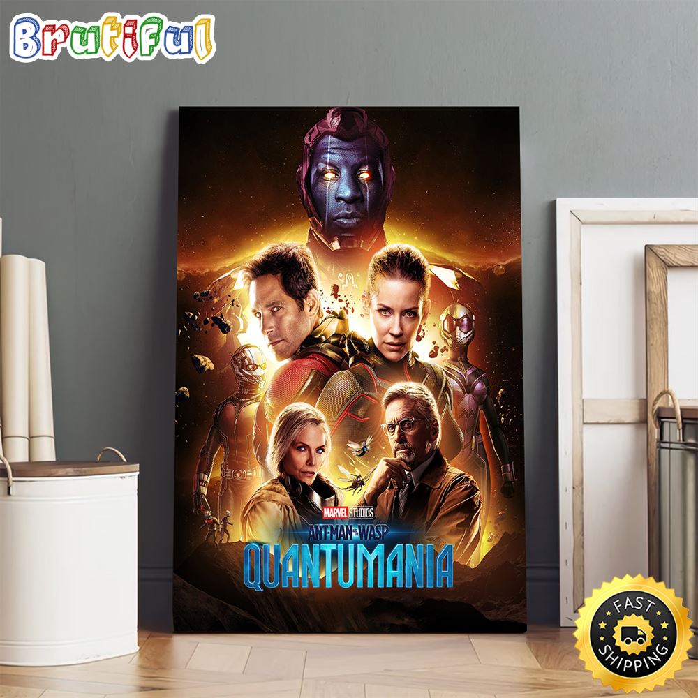 Marvel Studios Quantumania Ant Man And The Wasp Poster Canvas 1
