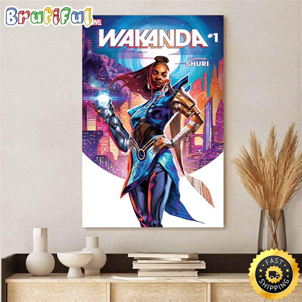 Marvel Wakanda Shuri Poster Canvas 1
