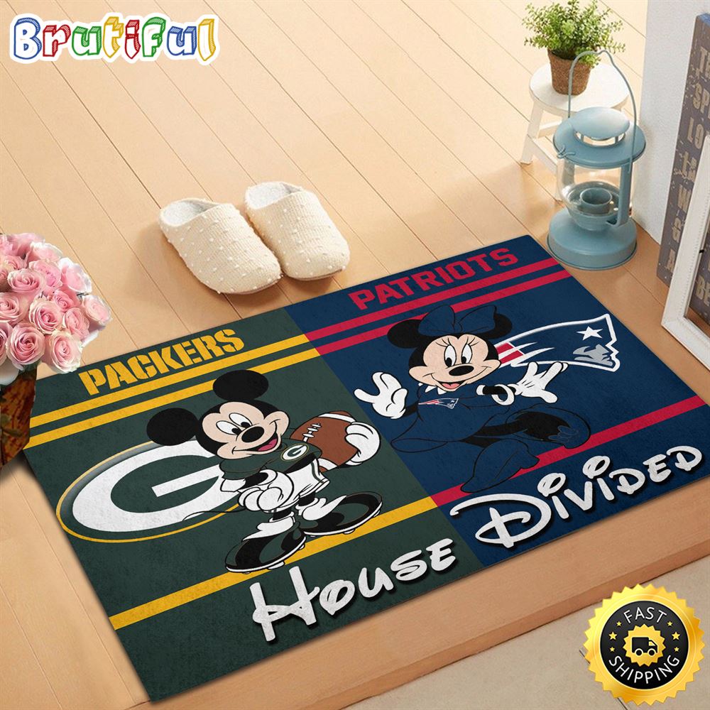 NFL Football Green Bay Packers vs New England Patriots Mickey And