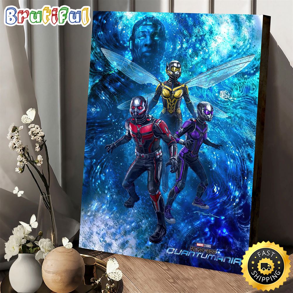 Quantumania Ant Man And The Wasp Marvel Studios Poster Canvas