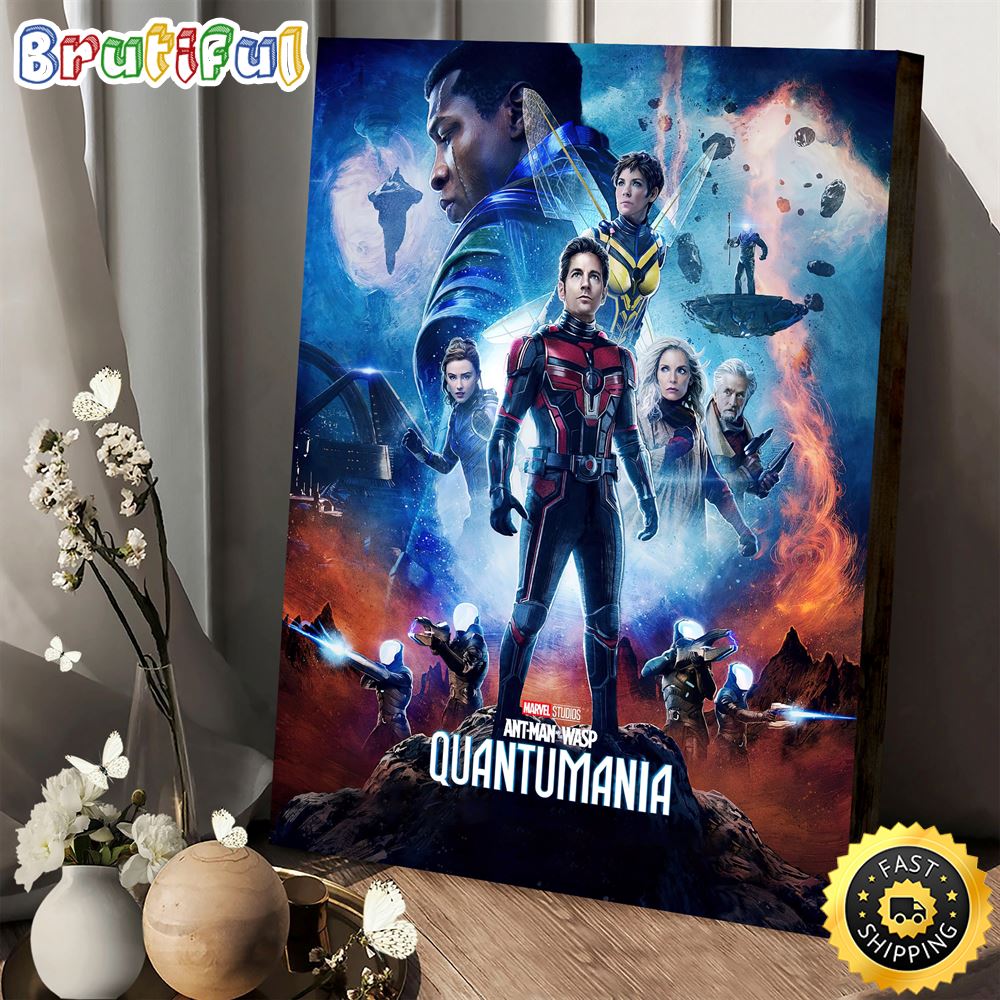 Quantumania Ant Man And The Wasp Poster Canvas