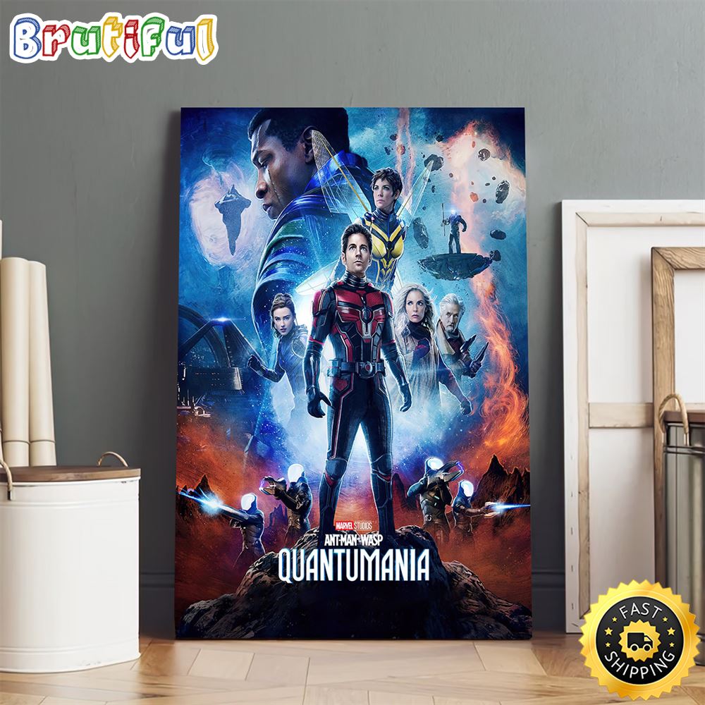 Quantumania Ant Man And The Wasp Poster Canvas 1