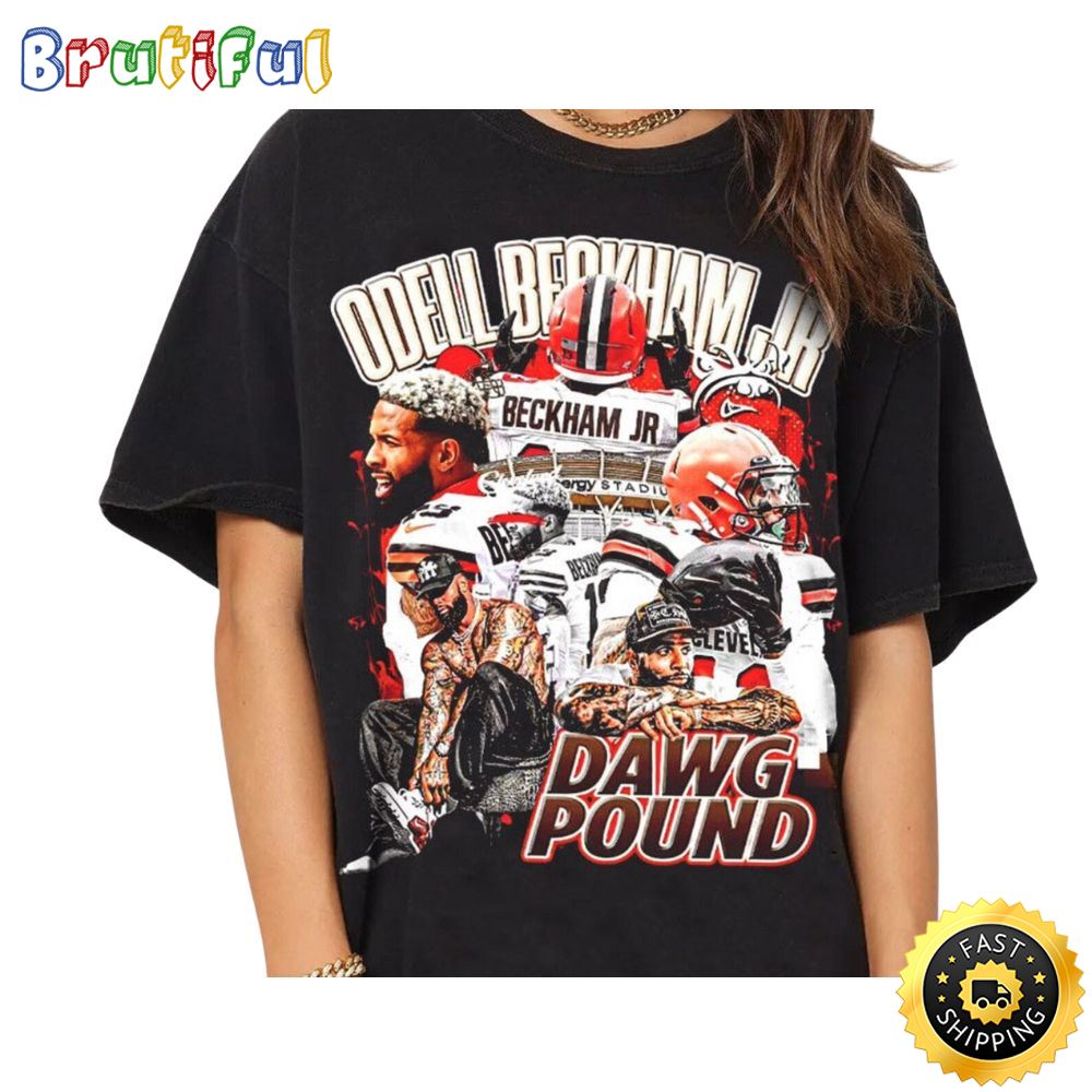 Vintage Odell Beckham Jr Cleveland Browns T shirt