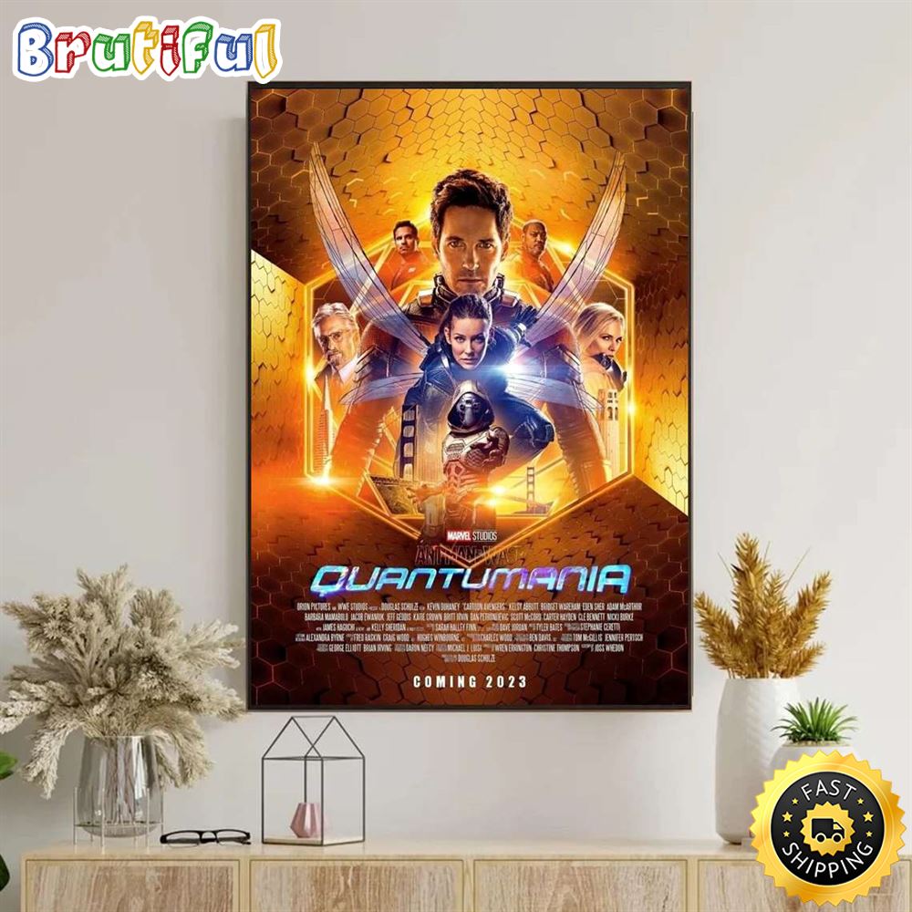 Antman And The Wasp Quantumania 2023 Poster Canvas ctr9n0