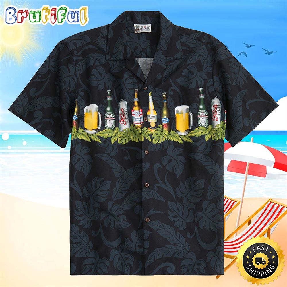 Beer 4 Life Aloha Hawaiian Shirt For Hawaii Fans hsfeko