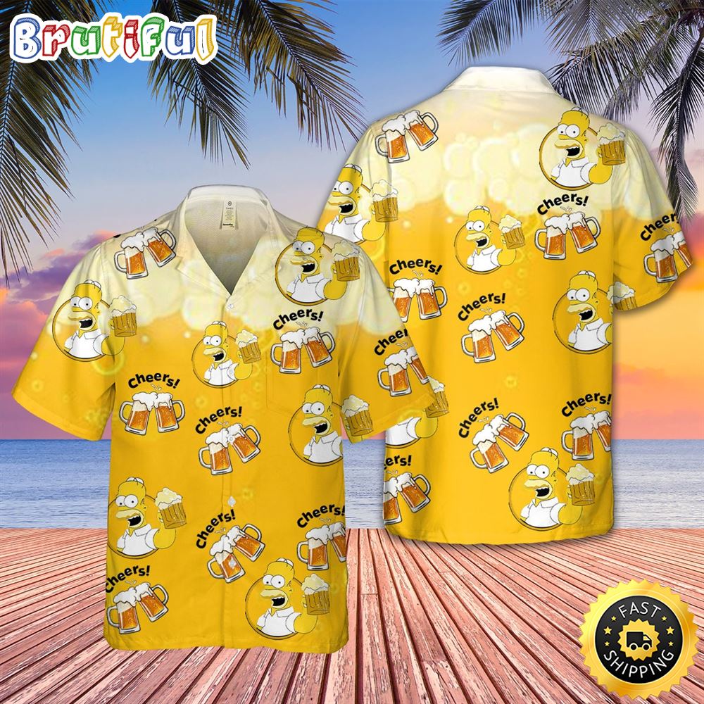 Beer Pattern Hawaiian Beers Lovers Aloha Shirt jfe1va