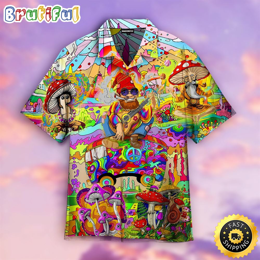 Colorful Hippie Hawaiian Shirt Beachwear For Men Gifts For Young Adults 1 yvmzhq