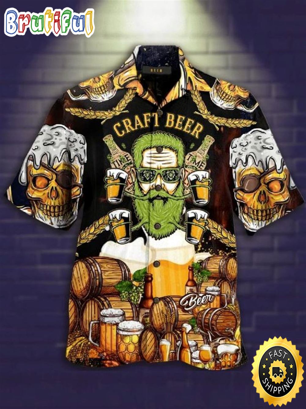 Craft Beer Light Beer Light Latte Hawaiian Shirt ge4w6d