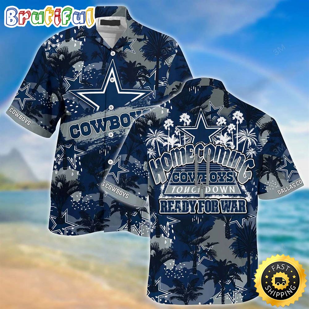 Dallas Cowboys NFL Beach Shirt For Sports Best Fans This Summer Hawaiian Shirt dez6ha