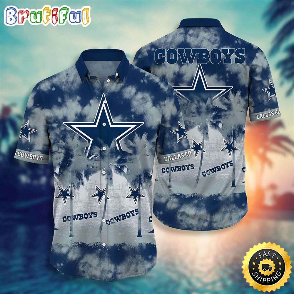 Dallas Cowboys NFL Tropical Pattern Graphic Short Sleeve Hot Trend Summer Gift For Fans Hawaiian Shirt ohi2nn