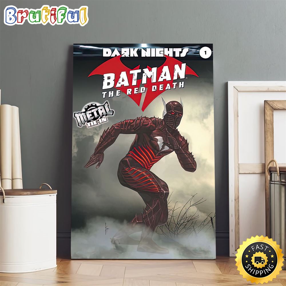 Dark Nights Bat Man The Red Death Poster Canvas ns8mk5