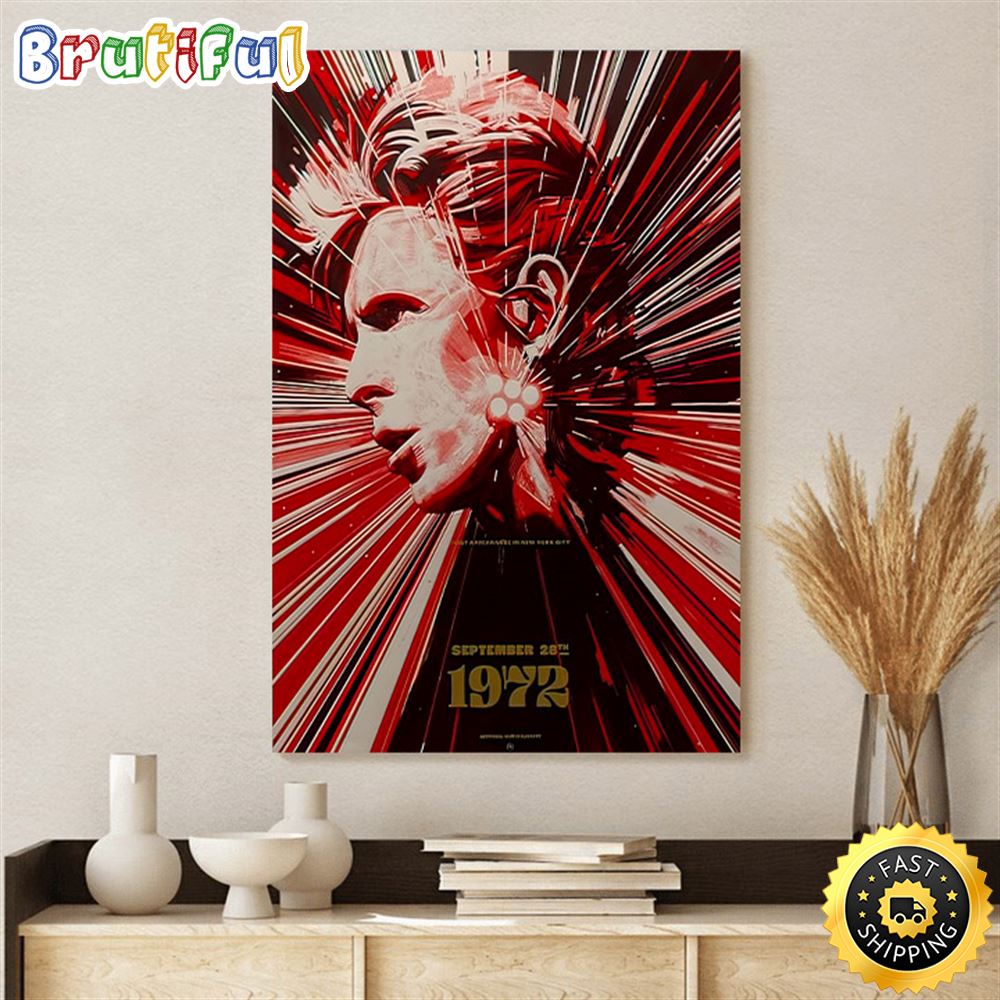 David Bowie New York City 1972 Tour World 2023 Poster Canvas rubnar