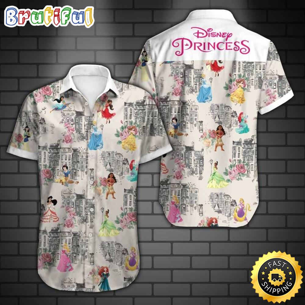 Disney Princess Disney Movie Hawaiian Shirt ky9v1t