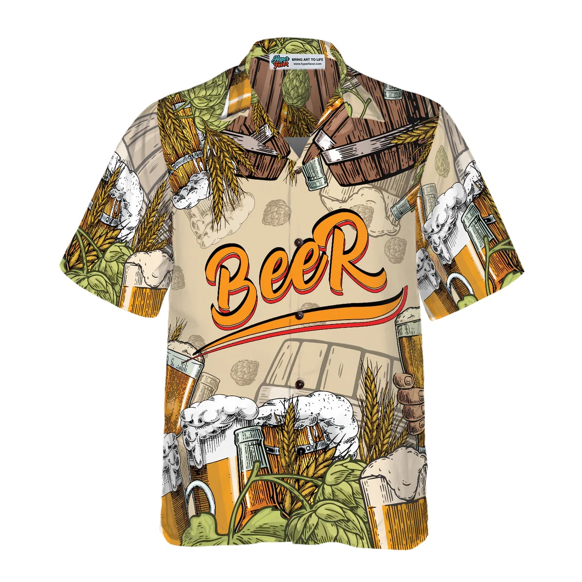 Drink Beer Hawaiian Shirt Happy Beer Day Aloha Shirt Gift For Dad koxvt7